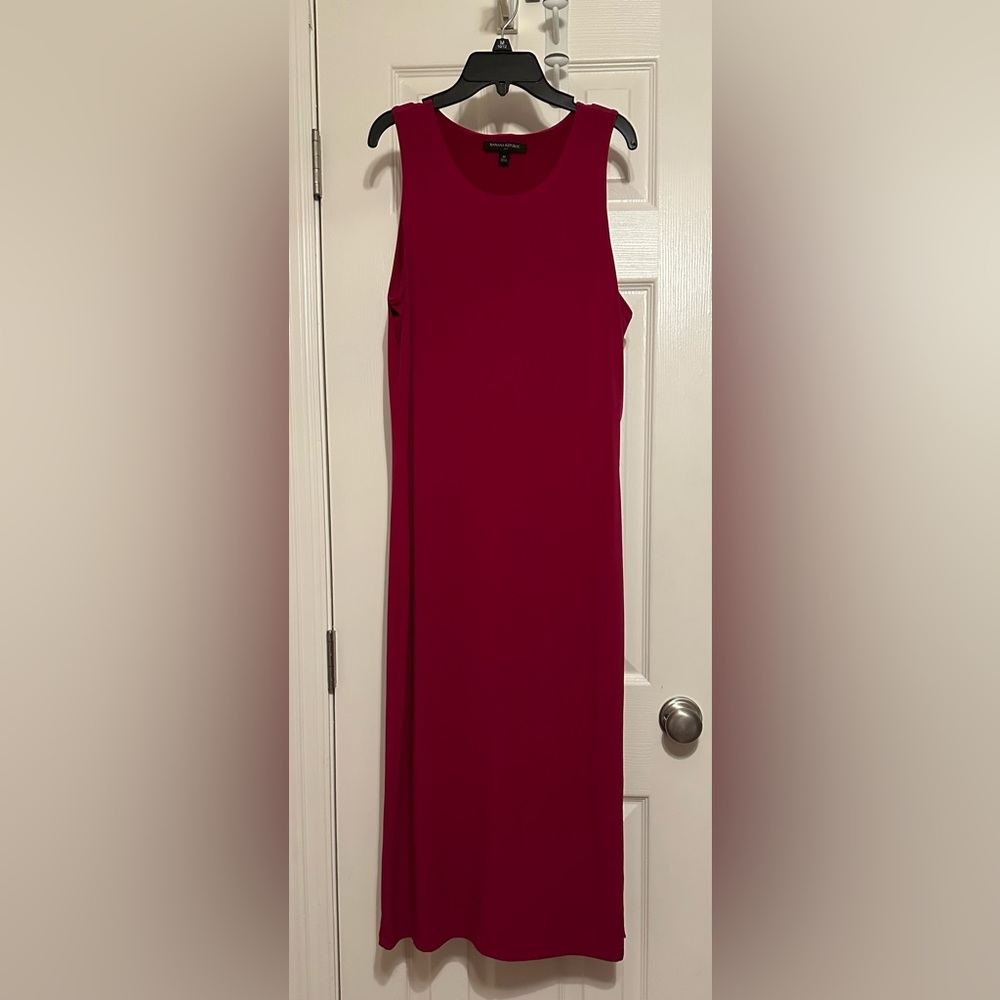 Banana Republic wine colored Dress